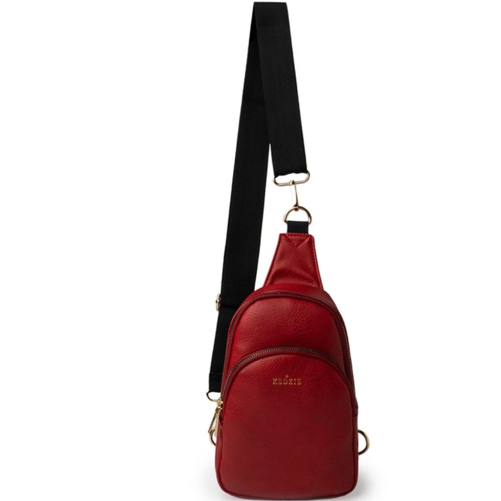 KEDZIE RED PURSE MINI BACKPACK